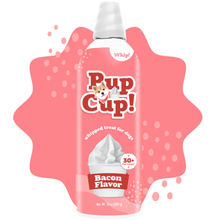 Load image into Gallery viewer, PupCup Frozen Whipped Treat for Dogs - Bacon Flavor 13oz
