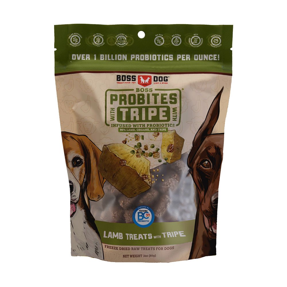 Boss Dog® Probites® Freeze-Dried Raw Lamb Treats with Tripe for Dogs 3oz Bag
