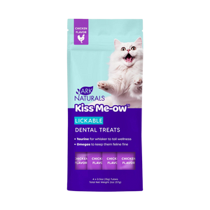 Ark Naturals Cat Kiss Me-Ow Chicken 2oz Lickable Dental Treats
