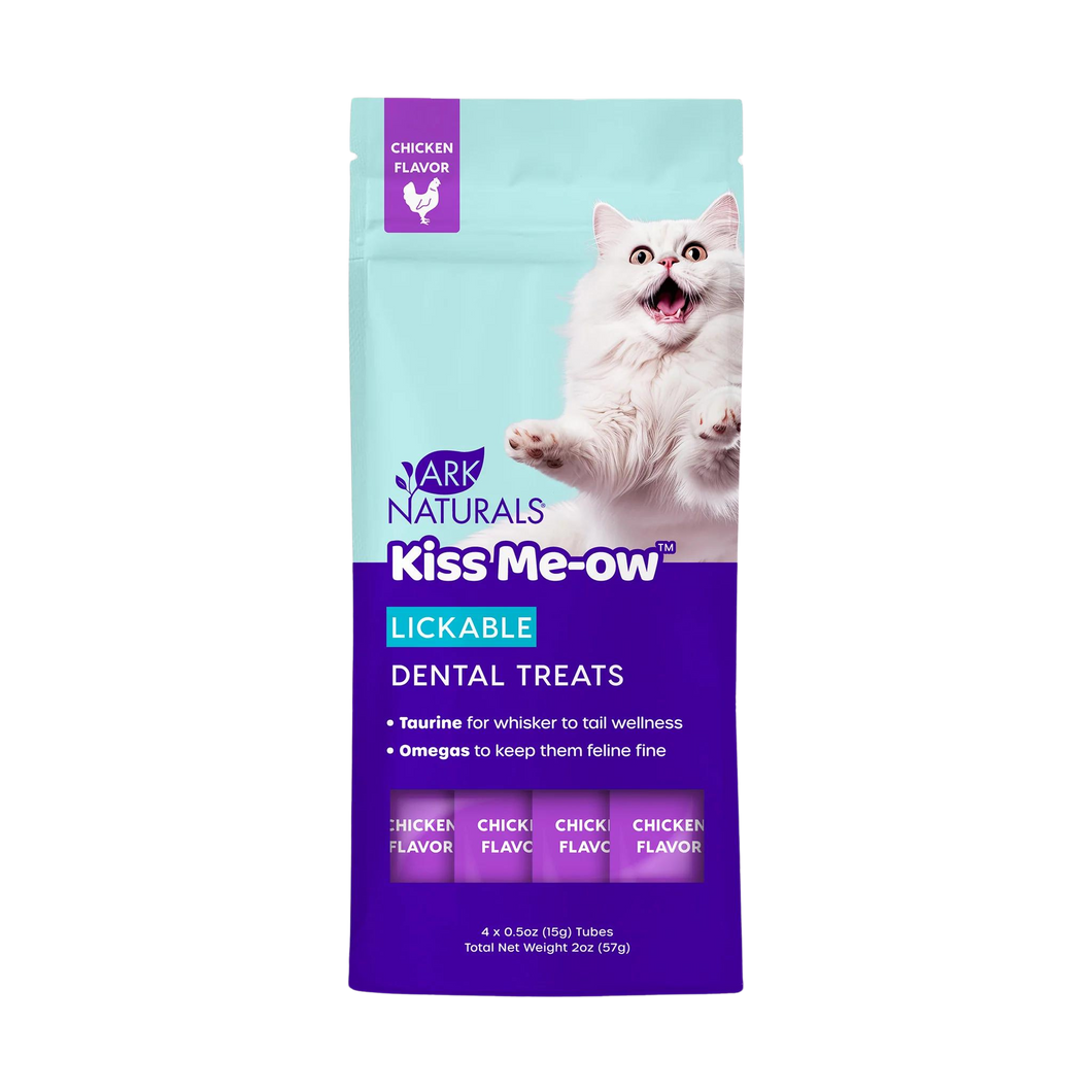 Ark Naturals Cat Kiss Me-Ow Chicken 2oz Lickable Dental Treats