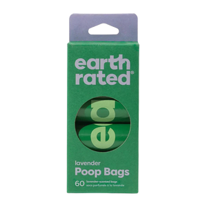 Earth Rated Scented Poop Bags 4 rolls (60ct)