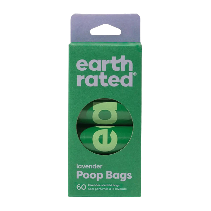 Earth Rated Scented Poop Bags 4 rolls (60ct)