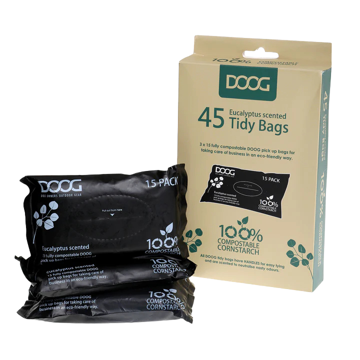 DOOG Compostable Pickup Bags 45ct (3pks of 15)