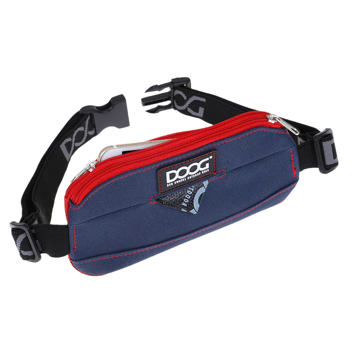 DOOG Mini Belt - Navy W/ Red