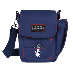 DOOG Shoulder Bag - Navy W/ Red