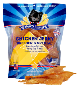 Kona's Chips Chicken Jerky 4oz Bag
