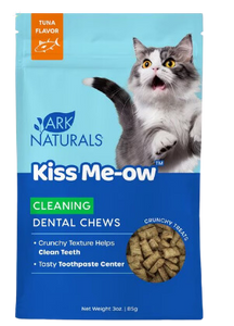 Ark Naturals Kiss Me-Ow Cleaning Dental Cat Chews Tuna Flavor - 3oz bag