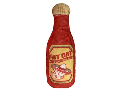 Kittybelles Plush Cat Toy Fat Cat Hot Sauce 4