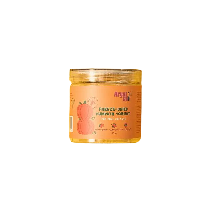 Arya Sits Freeze-Dried Pumpkin Yogurt Treats 3.5oz
