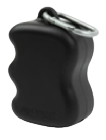 Springer Silicone Dog Treat Dispenser Pouch - Black