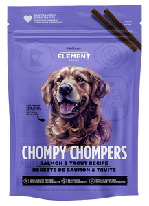 Nutrisource Element Chompy Chompers Salmon & Trout Dog Treats 6oz Bag