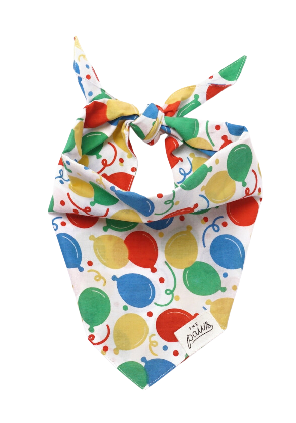 The Paws Party Animal Dog Bandana