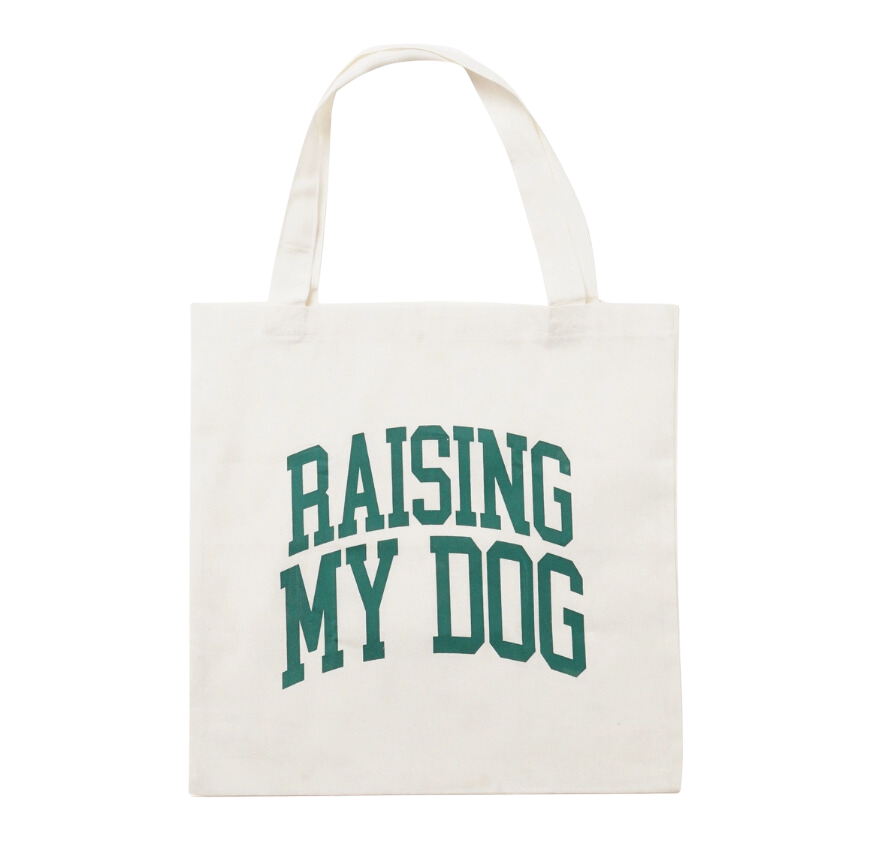 The Paws Raising My Dog Tote Bag