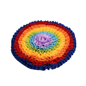 Cheerhunting Rainbow Pet Slow Feed Snuffle Mat