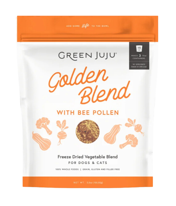 Green Juju Freeze-Dried Golden Blend with Bee Pollen