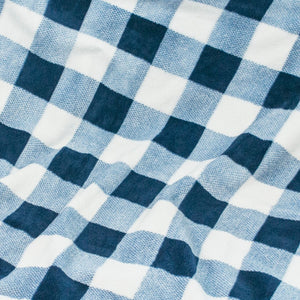Tall Tails Dog Blanket - Navy Hunter's Plaid - 30" x 40"