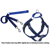Load image into Gallery viewer, 2 Hounds Design Freedom No-Pull Harness Deluxe Training Package - 1" - Navy Blue/Royal Blue
