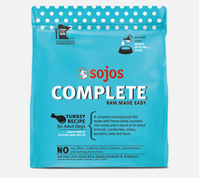 Load image into Gallery viewer, Sojos Freeze-Dried Dog Food - Turkey Recipe -