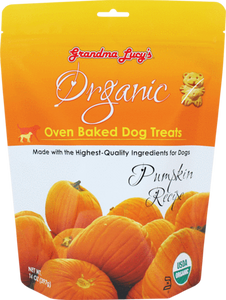 Grandma Lucy's Organic Oven Baked Treats - Pumpkin 14oz Bag