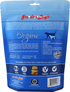 Grandma Lucy's Organic Oven Baked Treats - Blueberry 14oz Bag