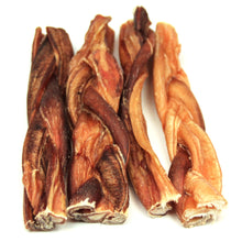 Load image into Gallery viewer, Tuesday&#39;s Natural Dog Company Individual Bully Stick - Odor Free - Thick Braided - 6&quot;