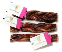 Load image into Gallery viewer, Tuesday&#39;s Natural Dog Company Individual Bully Stick - Odor Free - Thick Braided - 6&quot;