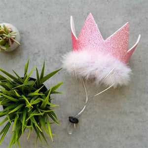 Huxley & Kent Party Crown Pink