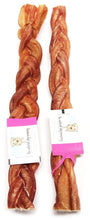 Load image into Gallery viewer, Tuesday&#39;s Natural Dog Company Individual Bully Stick - Odor Free - Standard Braided - 12&quot;