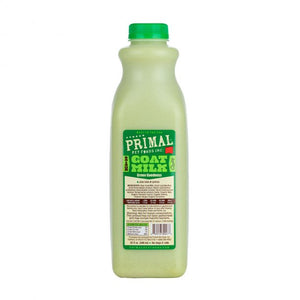 Primal Frozen Raw Goat Milk - Green Goodness 32oz *Special Order Only*