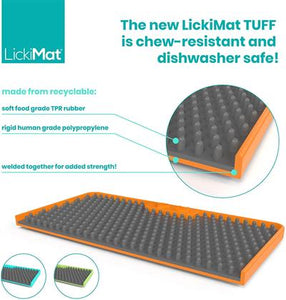 LickiMat Soother Tuff for Strong Chewers -