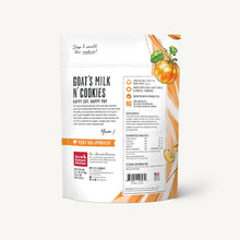 Load image into Gallery viewer, The Honest Kitchen Biscuit Dog Treats Goat&#39;s Milk N&#39; Cookies Pumpkin &amp; Cinnamon 8oz Bag