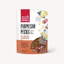 Load image into Gallery viewer, The Honest Kitchen Biscuit Dog Treats Parmesan Pecks Beef, Parmesan &amp; Blueberry Recipe 8oz Bag