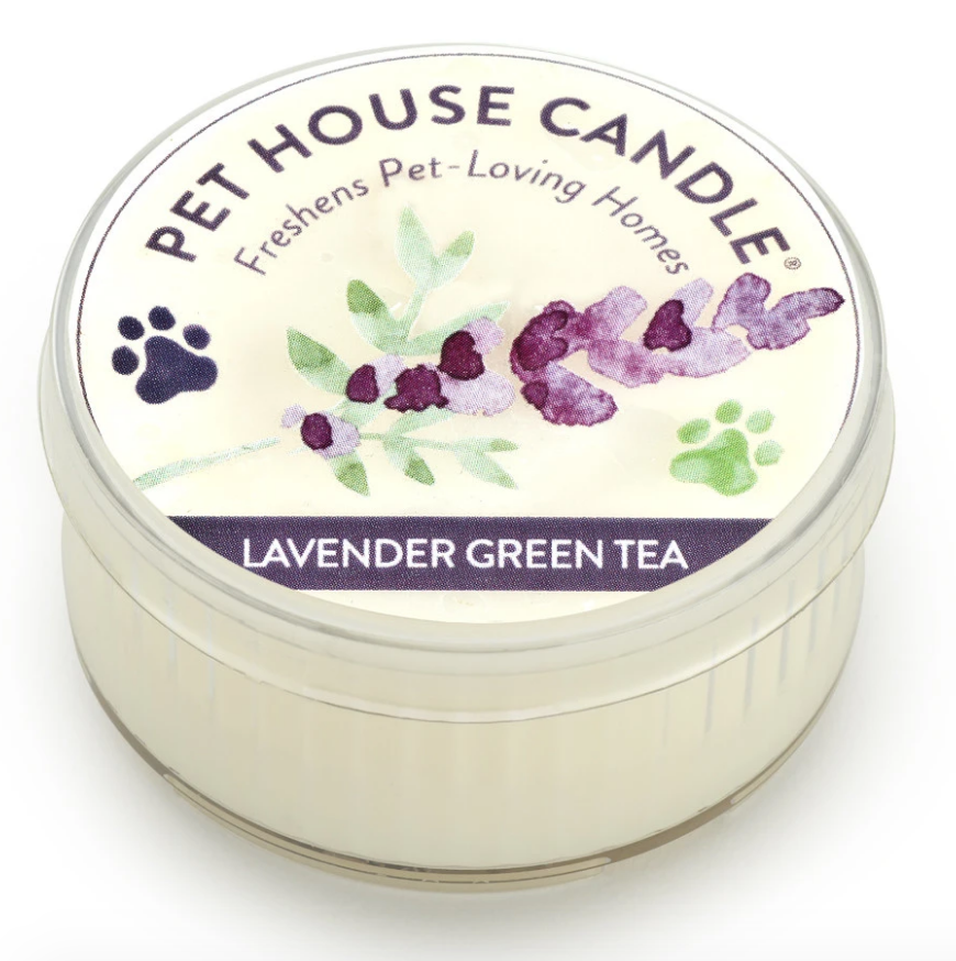 One Fur All Mini Candle Lavender Green Tea