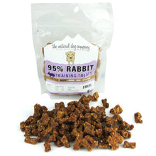 Load image into Gallery viewer, Tuesday's Natural Dog Company 95% Meat Training Bites - Rabbit 6oz Bag
