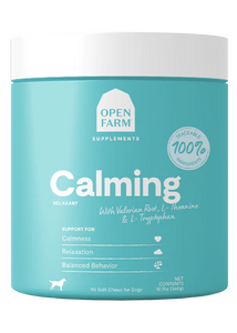 Open Farm Dog Supplement Chews Calming 90ct
