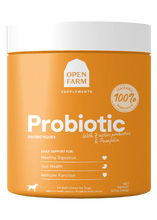 Load image into Gallery viewer, Open Farm Dog Supplement Chews Probiotic 90ct