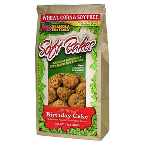 K9 Granola Factory Soft Bakes - Birthday Cake 12oz Bag