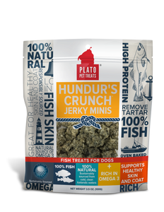 Plato Hundur's Crunch Jerky Minis 3.5oz Bag
