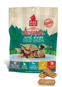 Plato Original Real Strips Duck 6oz Bag