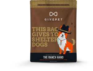 GivePet Grain Free Dog Treats - The Ranch Hand 12oz Bag