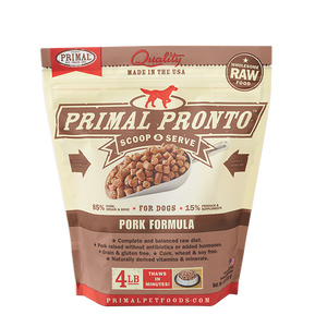 Primal Frozen Raw Dog Food Pork
