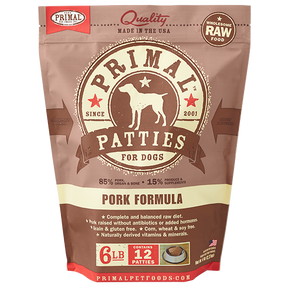 Primal Frozen Raw Dog Food Pork
