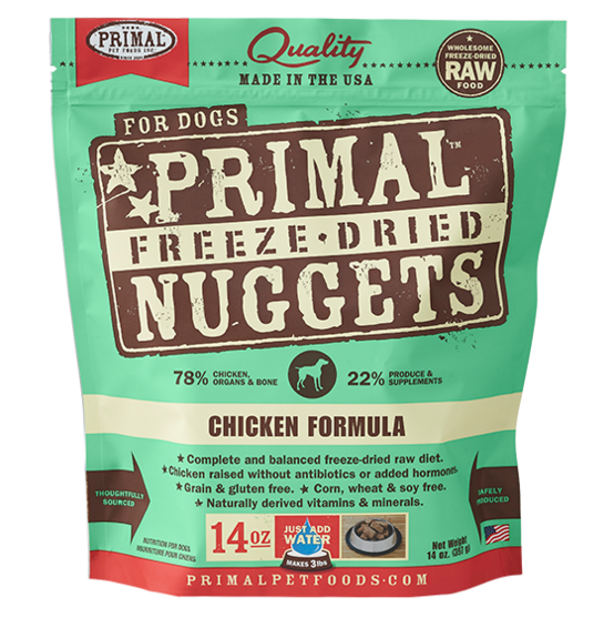 Primal Freeze-Dried Dog Food - Chicken