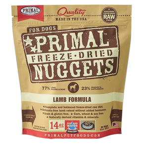 Primal Freeze-Dried Dog Food - Lamb