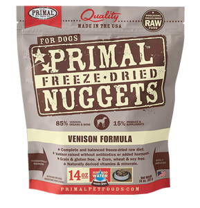 Primal Freeze-Dried Dog Food - Venison