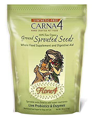 Carna4 Flora4 Ground Sprouted Seeds 18oz bag
