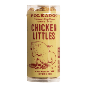 PolkaDog Chicken Little Bites Dog Treats 2oz Tube