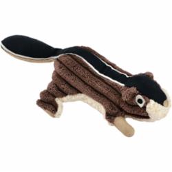 Tall Tails Plush Squeaker Dog Toy - Chipmunk Brown 5"