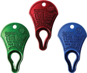 The Tick Key "The Green Spot" Engraved Purple or Green