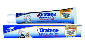 Zymox Oratene Brushless Oral Care Toothpaste Gel 2.5oz